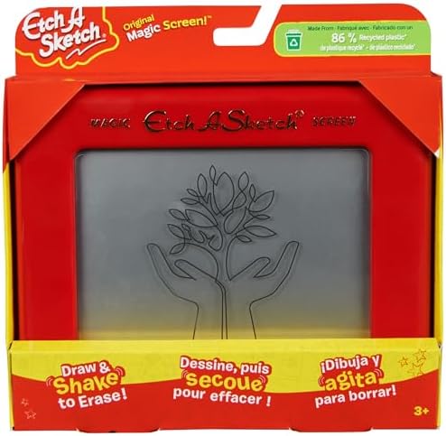 Etch A Sketch Sustainable Classic Magic Screen Drawing Toy