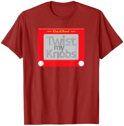 Twist My Knobs T-Shirt (Cranberry Red)