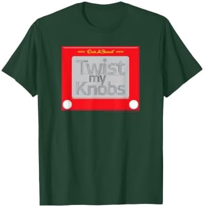 Twist My Knobs T-Shirt (Dark Green)