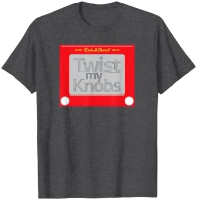Twist My Knobs T-Shirt (Dark Heather Grey)