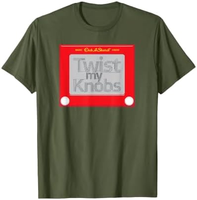 Twist My Knobs T-Shirt (Olive Green)