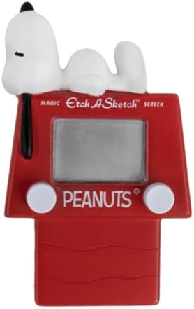 World's Smallest Peanuts Snoopy Etch-A-Sketch Mini Drawing Toy